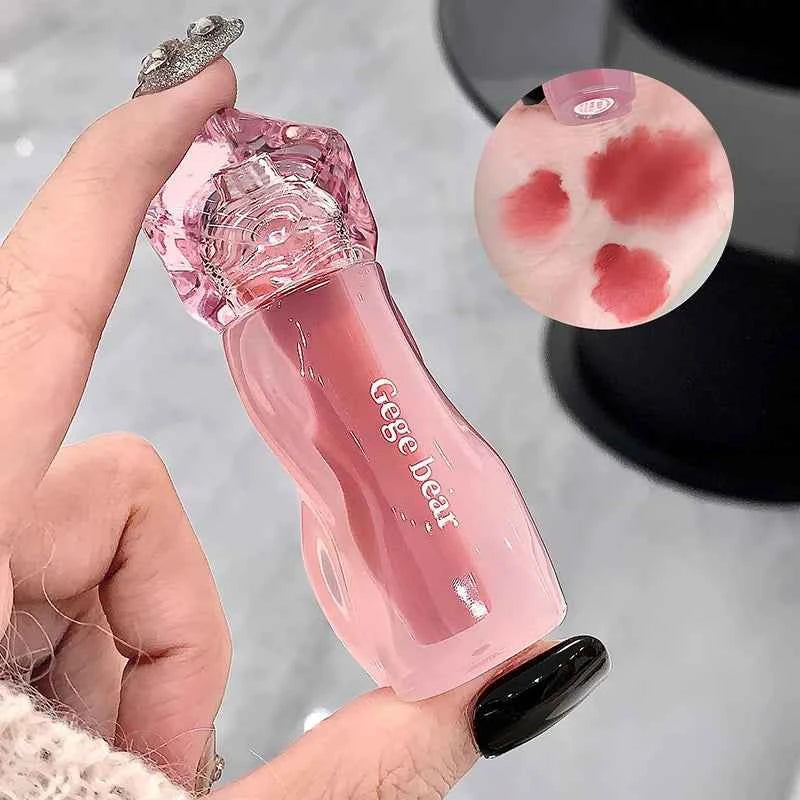 Gege Bear Velvety Cream Lip Mousse - Highly Pigmented, Nourishing Formula with Soft, Long-Lasting Texture