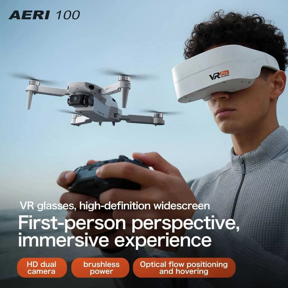 New Aeri100 Drone Professional HD Dual Camera WIFI FPV UAV Optical Flow Positioning RC VR Aerial Photography Quadcopter Fold Toy The jack market .AU The jack market .AU Drones $ 126 14:365458#Aeri100-VR-RC-Bag