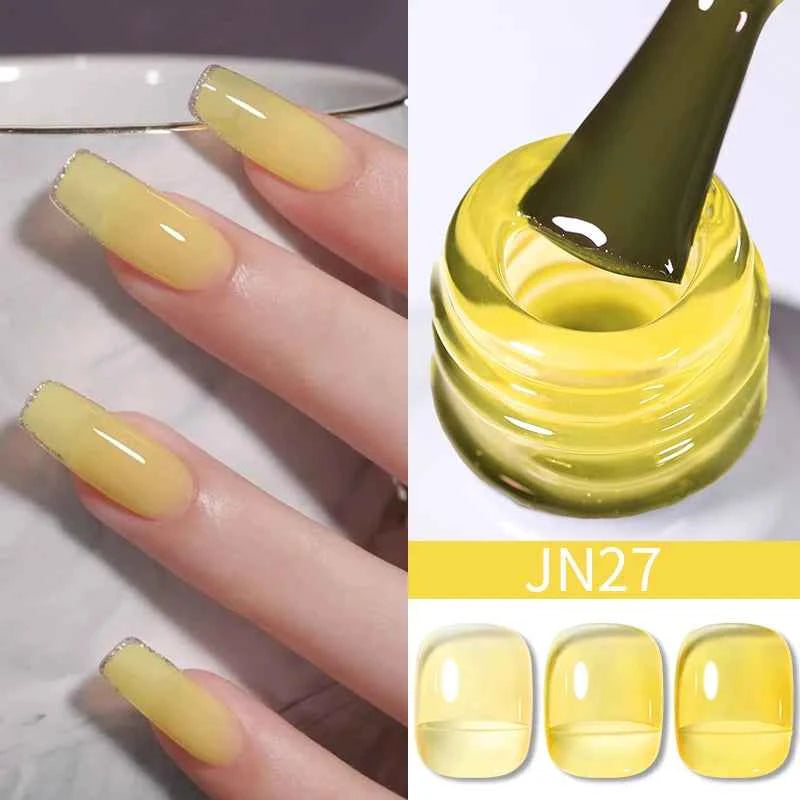 BORN PRETTY Neon Red Gel Nail Polish Yellow Green Summer Color Semi Permanent Varnish 10ml Soak Off UV LED Nail Art Manicure