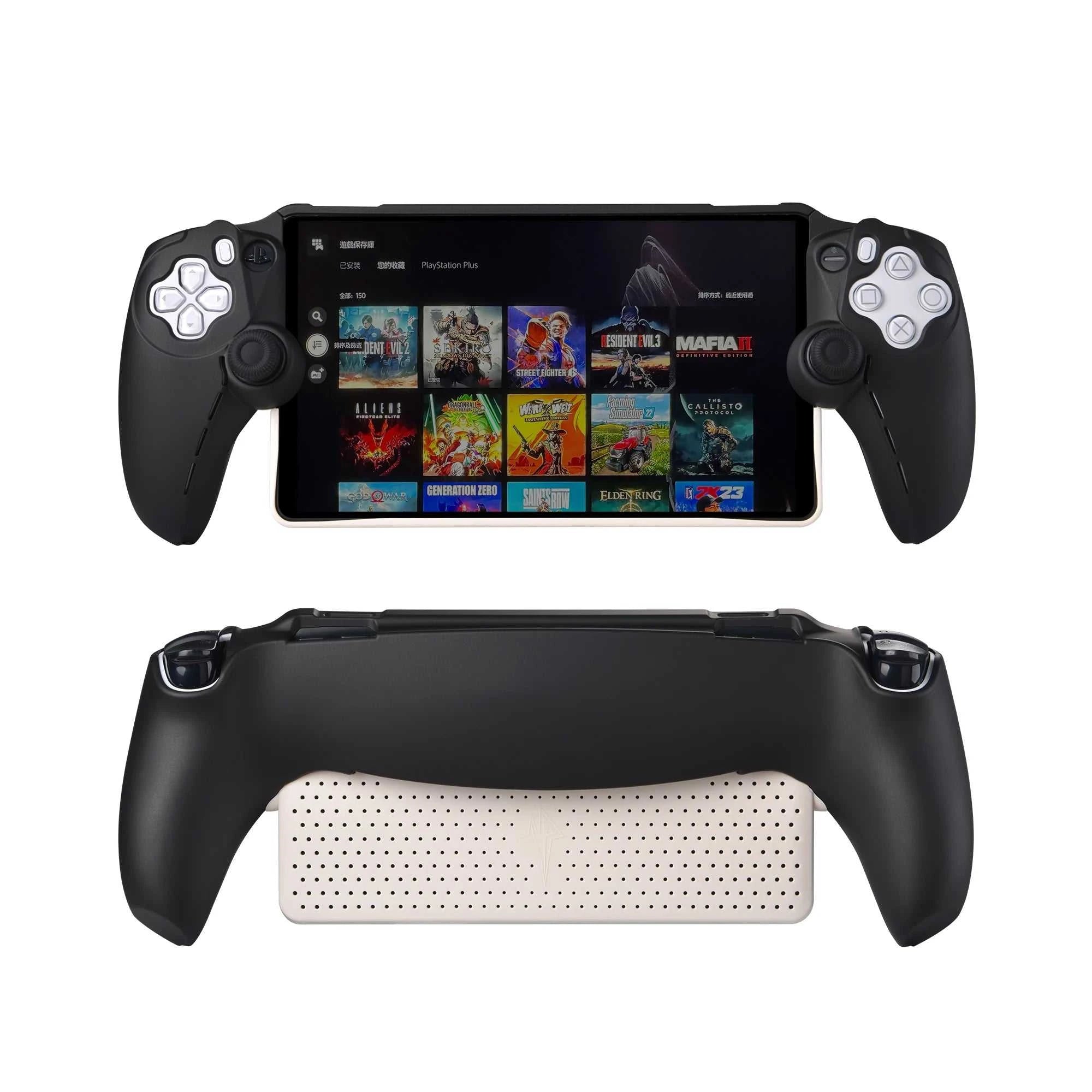 Three in one color blocking thin design, suitable for PlayStation Portal remote player protective case to prevent hand sweat The jack market .AU The jack market .AU Accessories Electronics $ 80 14:29#PSP-white;200007763:201336100