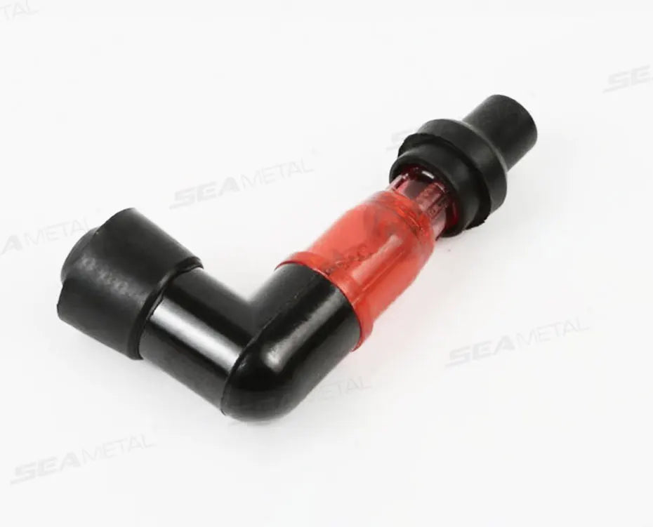 BLALION Motorcycle Flash Spark Plug Cap Universall Motorcycle Ignition Spark Plug Cap 90Degree Flashing Spark Plug Cap For Moto