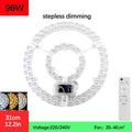 Led Panel Ceiling Light 48W 96W 120W Panel Led Round Replacement Module AC220V-240V Stepless Dimmable Led Module The jack market .AU The jack market .AU Home $ 61 136:1052#96W Dimmable color;200007763:201336100