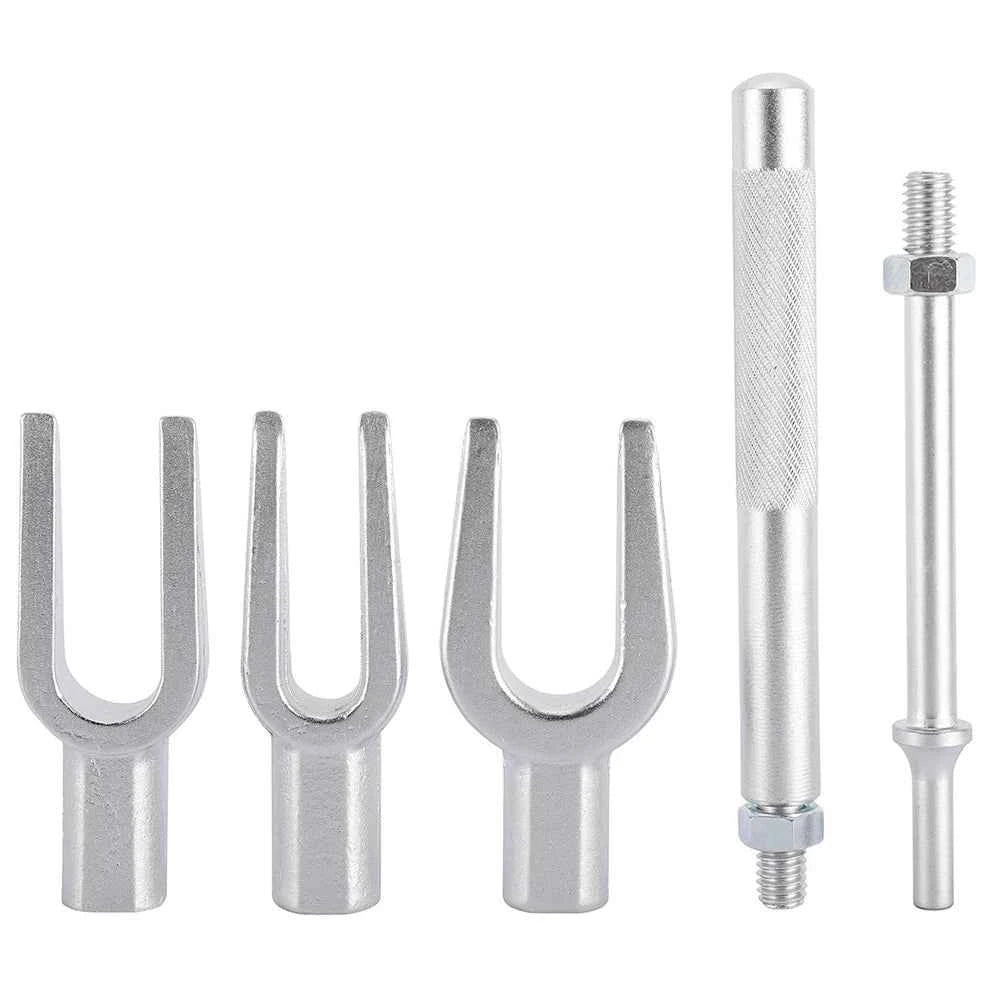 5 Pcs Car Tie Rod Ball Joint Remover Set Universal Ball Joint Separator Set Automotive Pitman Arm and Ball Joint Tool Kit