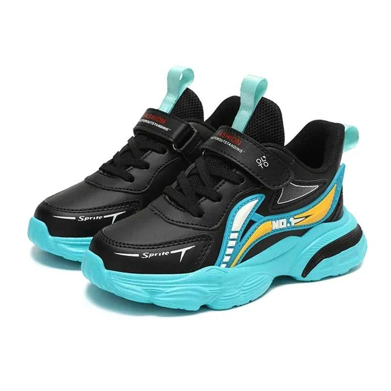 Boys' Kids Fashion Sneakers Lightweight Sports Running Shoes for Children Non-Slip Comfortable Outdoor Athletic Tennis Shoes The jack market .AU The jack market .AU Mum & Kids: Essential Products for Every Family $ 42 14:350852#Black Orange;200000124:100010481#34