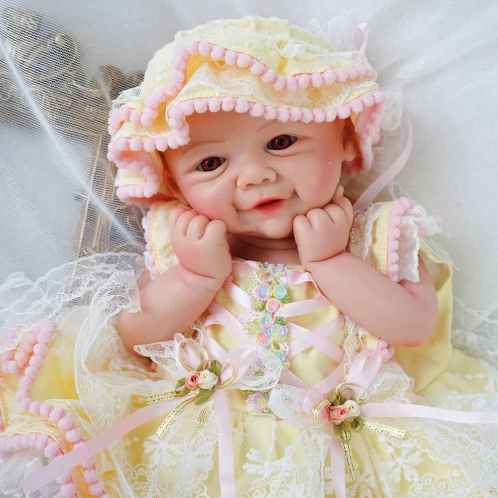 Weighted Baby Girl 16.93" Lifelike Full Body Silicone Reborn Dolls Soft Handmade Newborn Dolls for Collector Gift The jack market .AU The jack market .AU Little Wonders $ 161 200007763:201336106