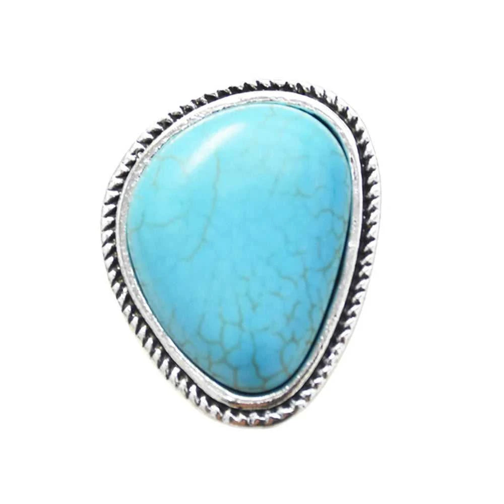 Boho Ethnic Tibet Turquoise Rings For Women Men Retro Silver Color Adjustable Carved Gypsy Tribal Pakistan Afghan Indian Jewelry The jack market .AU The jack market .AU Jewellery & Chains $ 48 200000783:10#turquoise ring D