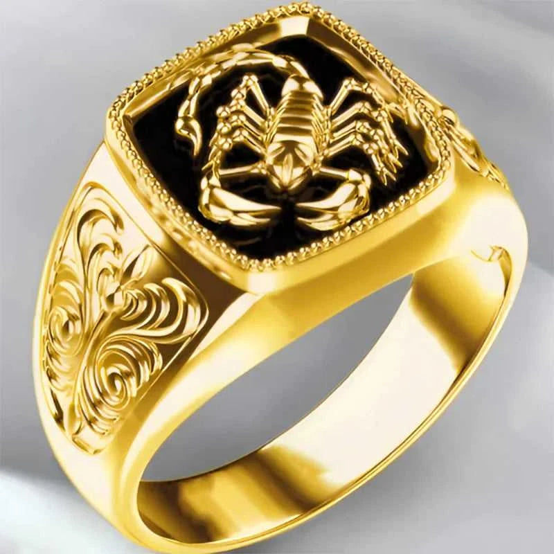 American Style Scorpion Drip Oil Ring High-End Fashion Jewelry for Men And Women Trendy Personalized Domineering Design The jack market .AU The jack market .AU Jewellery & Chains $ 53 200000369:200000285#13;200000783:193#H555