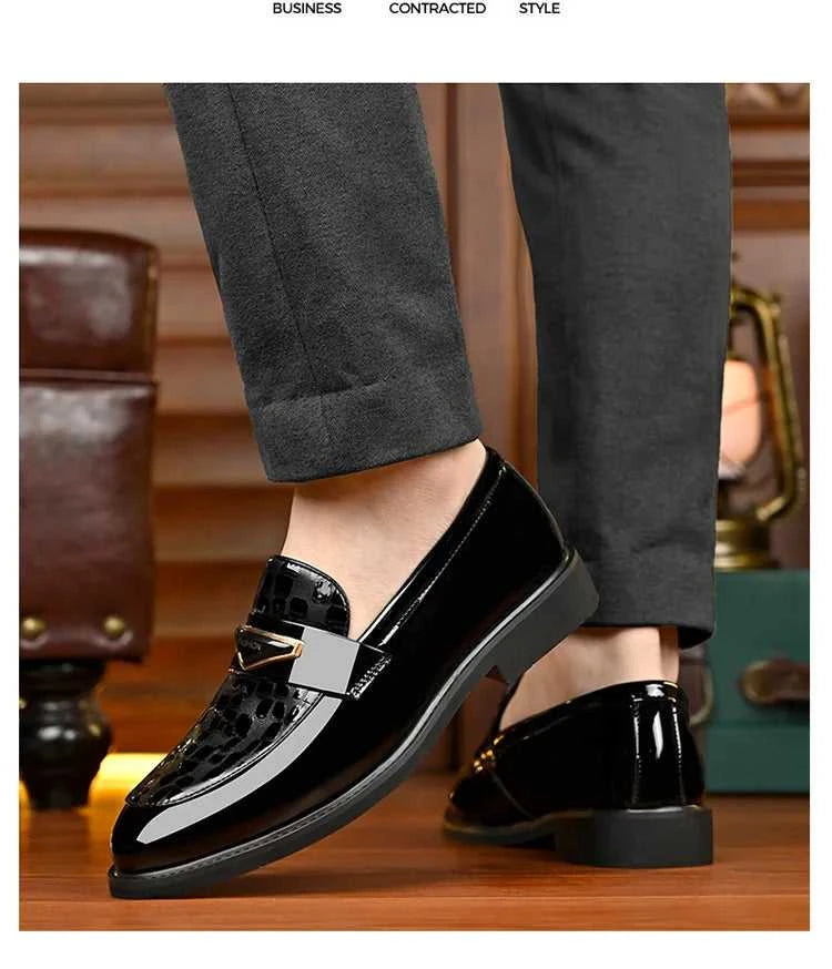 New Large Size 38-46 Business Casual Men's Dress Shoes Fashion Soft Sole Wedding Shoes Male Designer Black Leather Shoes Man The jack market .AU The jack market .AU Step Up Your Style: Trendy Shoes for Every Occasion! $ 93 14:771#1;200000124:100013888