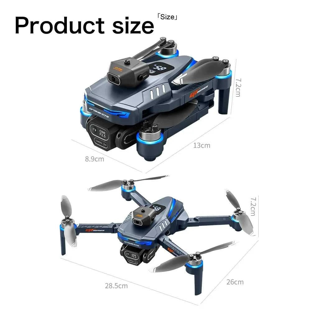 Lenovo GT8 Drone 8K Professional Dual Camera GPS FPV Brushless Motor Optical Flow Hovering Folding Quadcopter 4K RC Dron Toys The jack market .AU The jack market .AU Drones $ 126 14:193#Blue-6k-Battery1