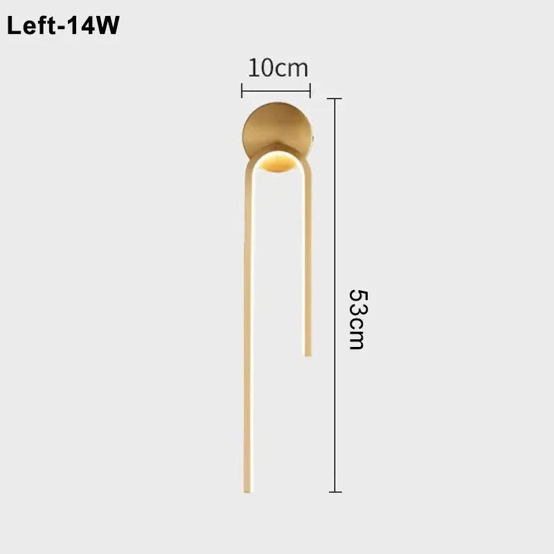 Modern LED Wall Lights Indoor Lighting For Living Room Bedroom Bedside Background Led Light Home Decor Wall Sconces Lamp - Jack market 1988Jack Market 1988