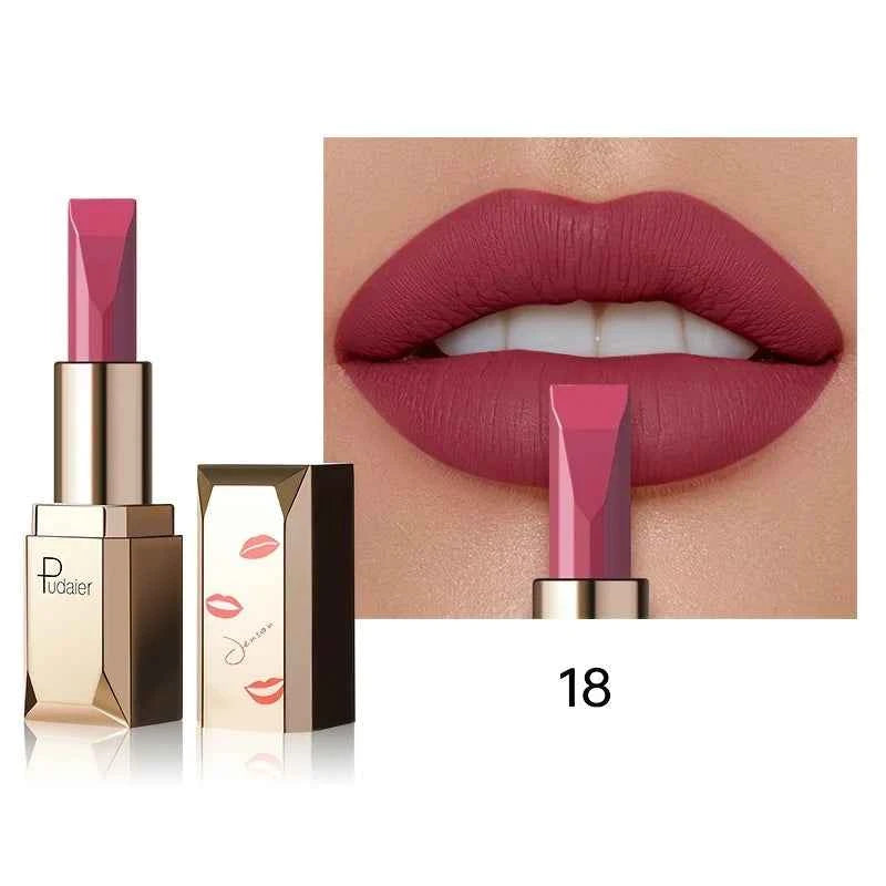 Velvet Luxe Lipstick - Waterproof, Long-Lasting, Non-Stick, Sweat-Resistant Formula for Effortless Glam