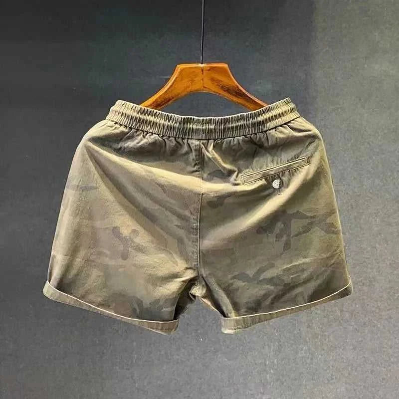 Camouflage Men's orts Pure Cotton Elastic Youthful Summer Ultra-orts Tee-Quarter Length Spor Straight Leg Anti-Bacterial The jack market .AU The jack market .AU Men Fashion $ 39 14:-1;232989633:-1