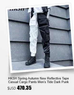 HKSH Autumn Winter New Men's Tide Original Design Techwear High Street Fashion Trend Vintage Jacket Chic Casual Coats Ins HK6132 The jack market .AU The jack market .AU Men Fashion $ 172 14:691#Gray;5:4182