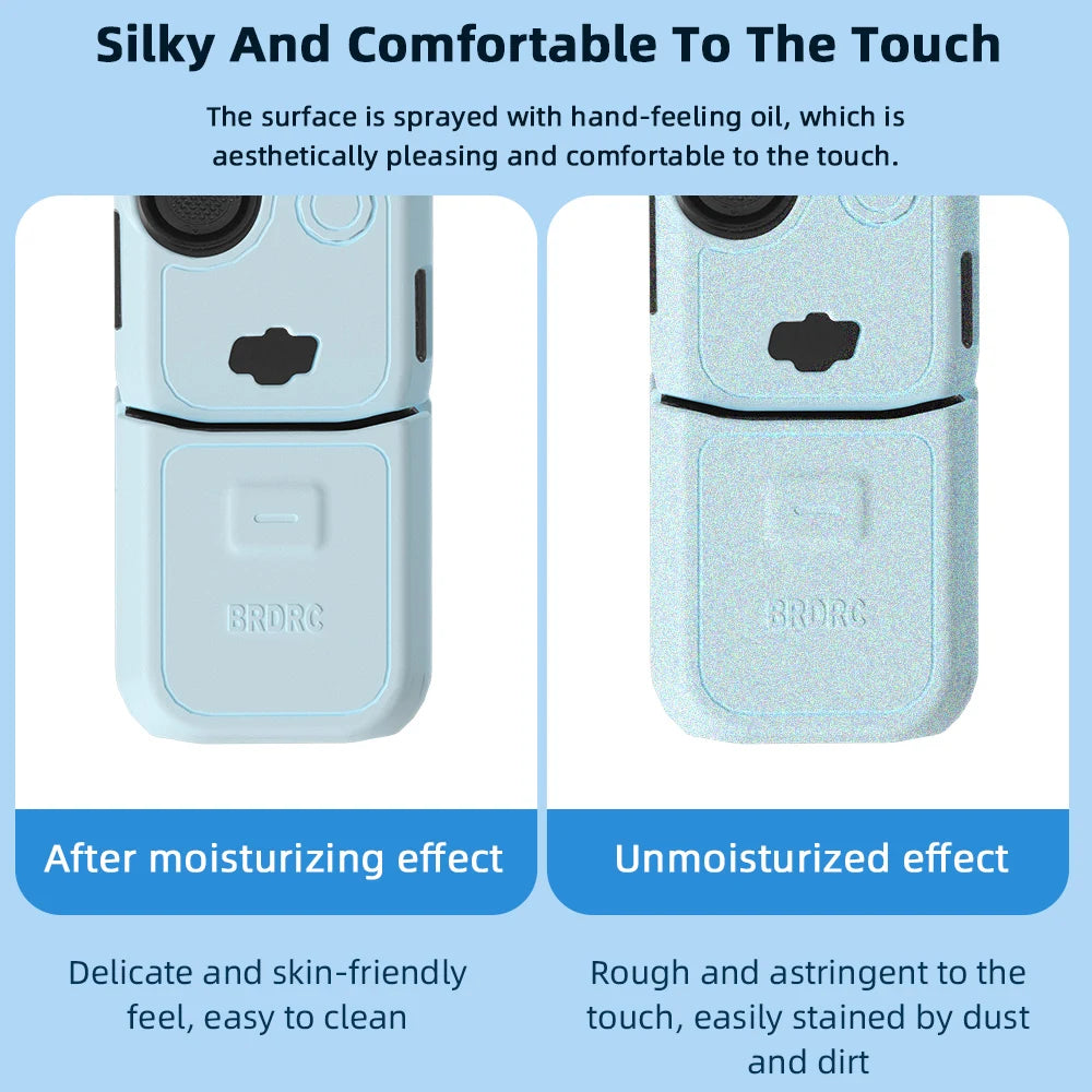 Silicone Cover Protective Case Camera Lens Protector Scratch-Resistant Lens Cover For DJI OSMO Pocket 3 Camera Shell Accessories