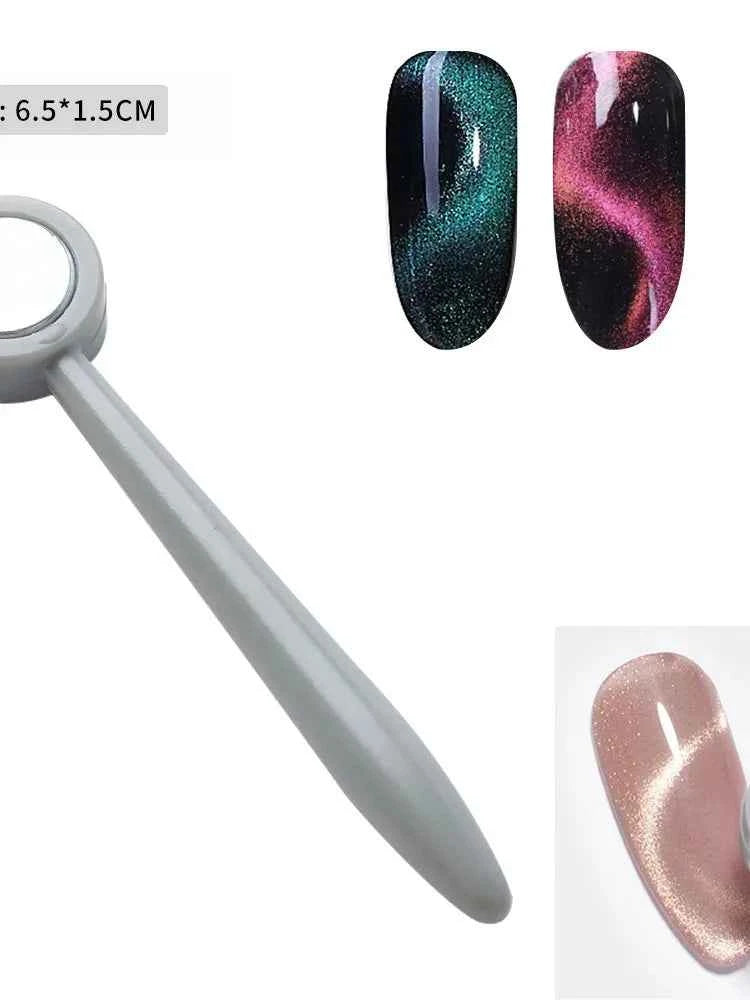 StrongCat Cat Eye Magnet Stick for UV Gel Polish - Multi-Functional Nail Art Decoration Tool