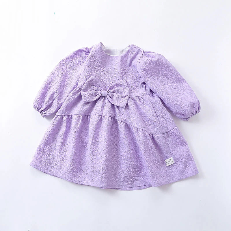 Sweetheart Couture Princess Dress - Casual Pink Cotton-Linen Dress with Big Turn Down Collar for Summer 2023