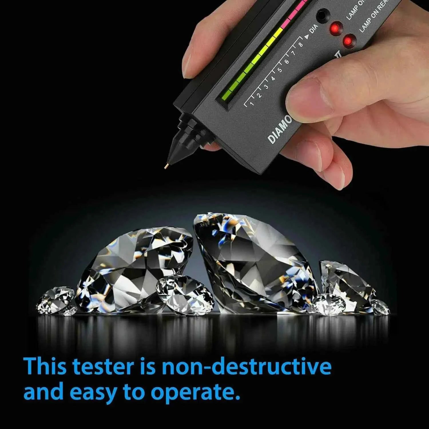 Diamond Tester High Accuracy Diamond Tester Pen Jewelry Diamond Tester Professional Diamond Selector Diamond Tester Kit