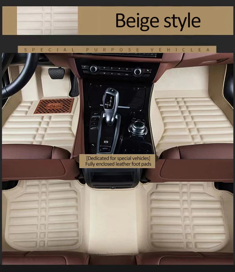 Car Floor Mat for Changan CS75 Plus PHEV 2014~2023 Foot Parts Pads Leather Panel Liner Carpets Custom Covers Interior Accessorie