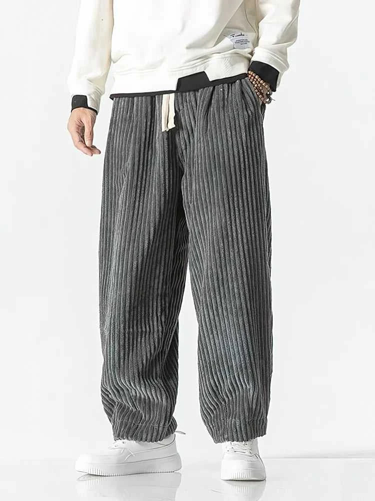 Casual Pants Corduroy Trousers Men Loose Fit Vintage Baggy Pants Straight Sweatpants Elastic Waist Drawstring Outdoor Streetwear The jack market .AU The jack market .AU Men Fashion $ 56 14:200001438#Coffee;5:4183