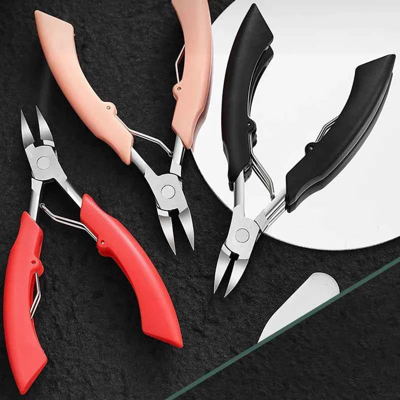 Professional Hawkbill Nail Clippers Nail Pick Trimmer for Ingrown Toenails Paronychia Cutter for Unisex Foot Care Manicure Tool