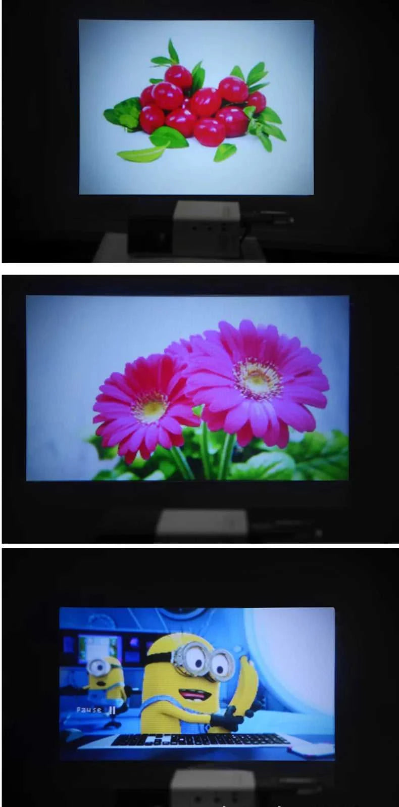 Projector for home use, mini projector for children's bedroom, portable projector, supports 4K ultra-high definition. The jack market .AU The jack market .AU Accessories Electronics $ 80 14:202429827#White