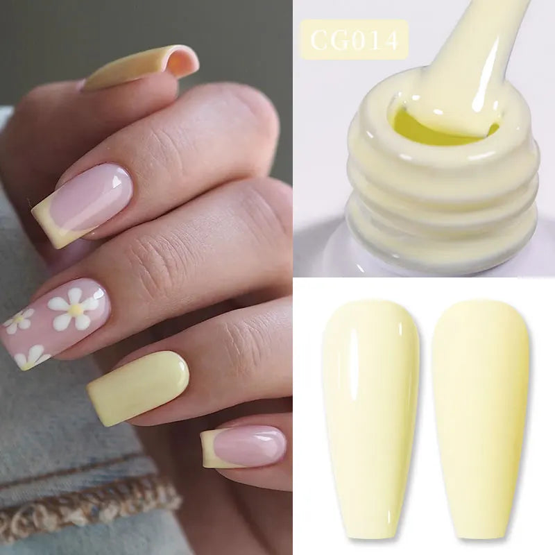 BORN PRETTY Neon Red Gel Nail Polish Yellow Green Summer Color Semi Permanent Varnish 10ml Soak Off UV LED Nail Art Manicure