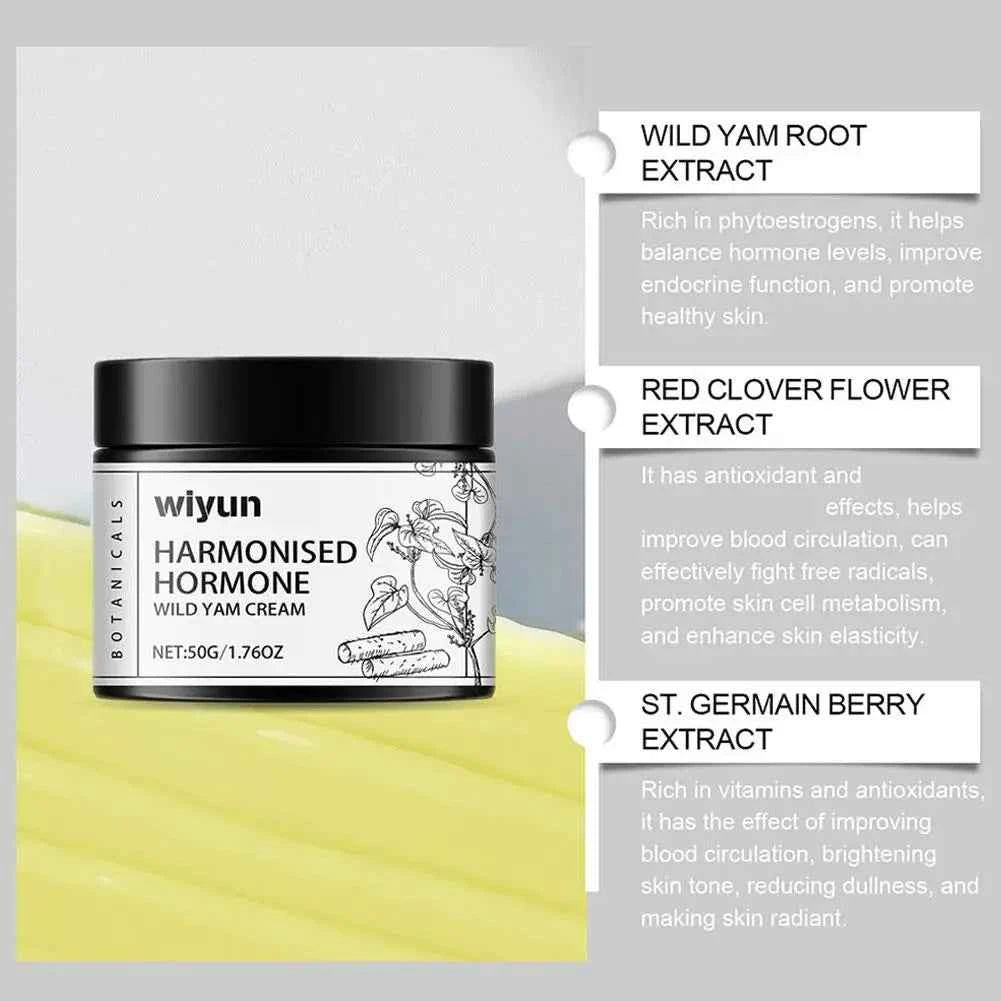 Wild Yam Cream - Hormone Balancing Moisturizer for Radiant Skin