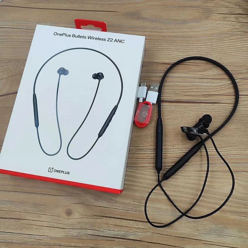 For Oneplus Bullets Wireless Z2 ANC Neckband Earphone For 1+ 15 15R 13 13R Nord 4 5 AI Noise Cancelling Bluetooth Headaset IP55 The jack market .AU The jack market .AU Accessories Electronics $ 82 14:193#Black