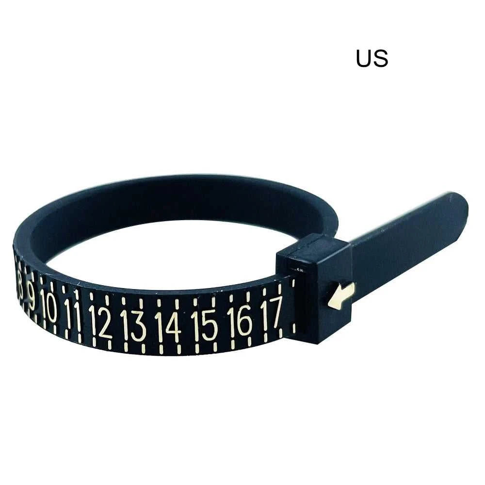 UK USA British American European Standard Measurement Belt Bracelet Rings Sizer Finger Size Screening Jewellery Tool Custom Logo The jack market .AU The jack market .AU Jewellery & Chains $ 52 14:771#Black Japan