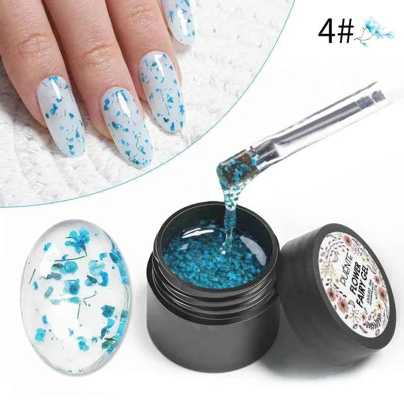 BrandName Chrome Mirror Effect Gel Polish - 5ml Golden Silvery Metallic Liner for Stunning French Nail Art