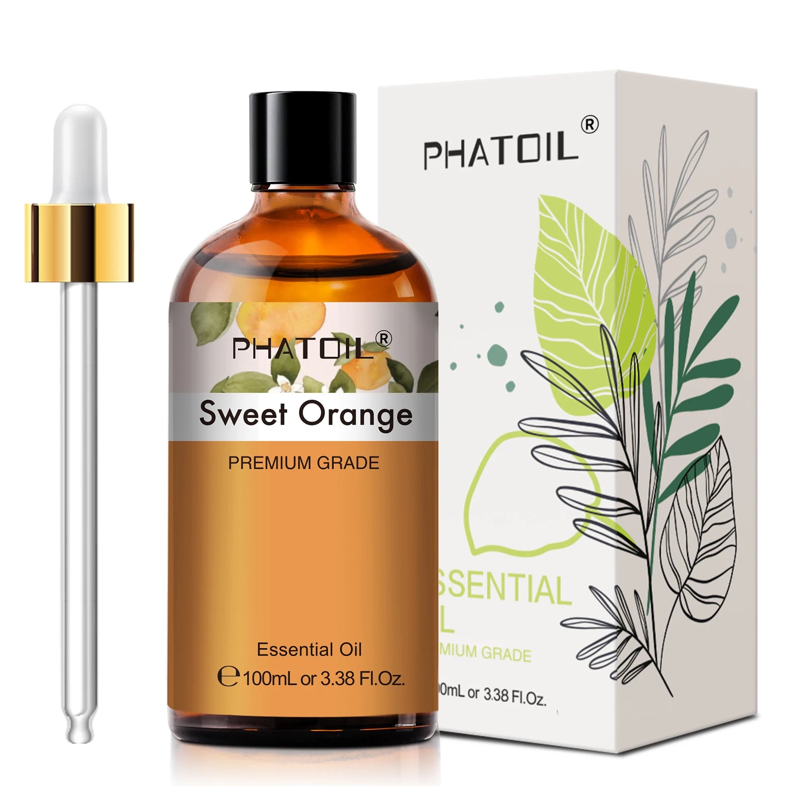 PHATOIL Aromatherapy Essential Oil For Skin Care,Diffuser,Massage & Candle Making-100ml Lavender Cinnamon Eucalyptus Aroma Oils - Jack market 1988Jack Market 1988