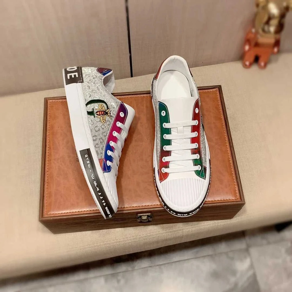 Men's Genuine Leather Sports Sneakers Casual Leather Strap Light Soft Sole Comfortable Lace-Up Shoes The jack market .AU The jack market .AU Step Up Your Style: Trendy Shoes for Every Occasion! $ 143 14:29;200000124:100010483