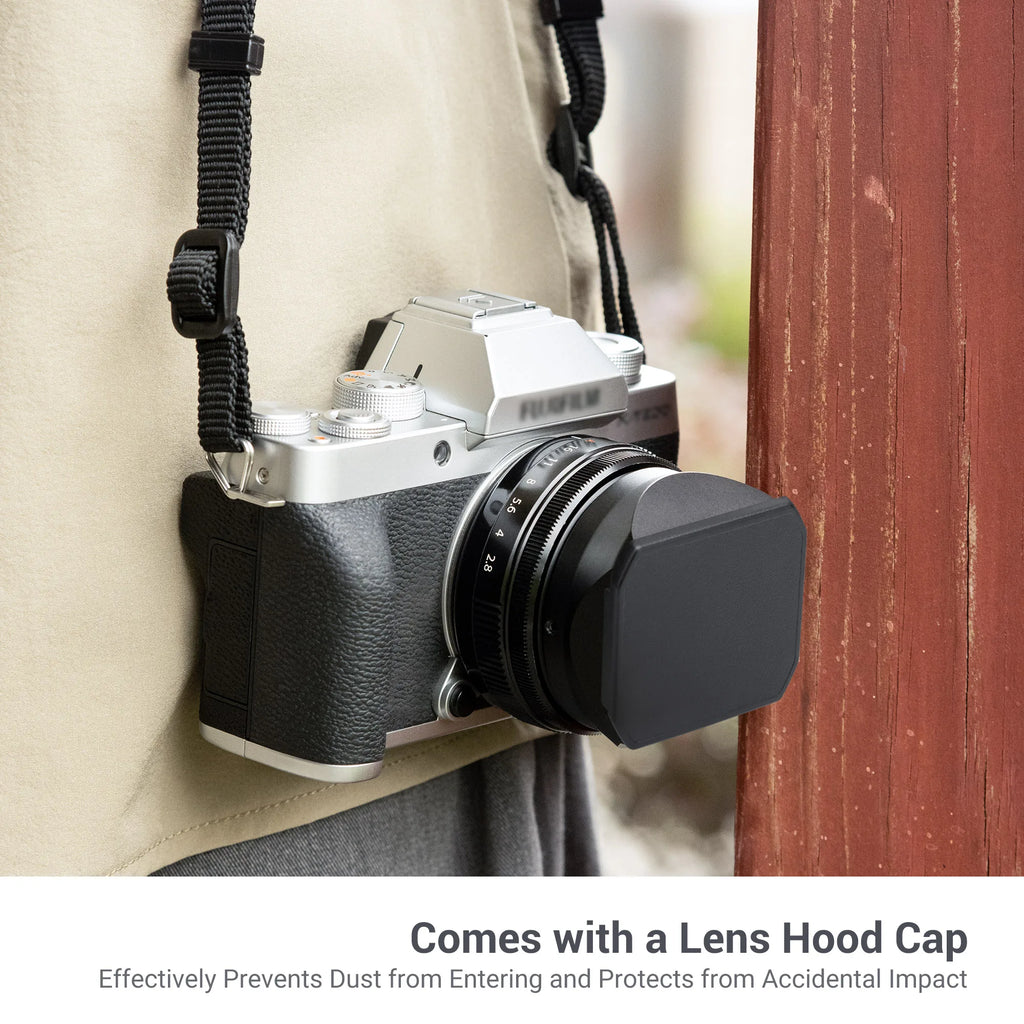 LH-XF27 Metal Lens Hood for Fujifilm XF 27mm F2.8 R WR & Fujifilm XF 27mm f/2.8 Lens for Fuji XT5 XT4 XT3 XT30 XH2S XE4 XS10