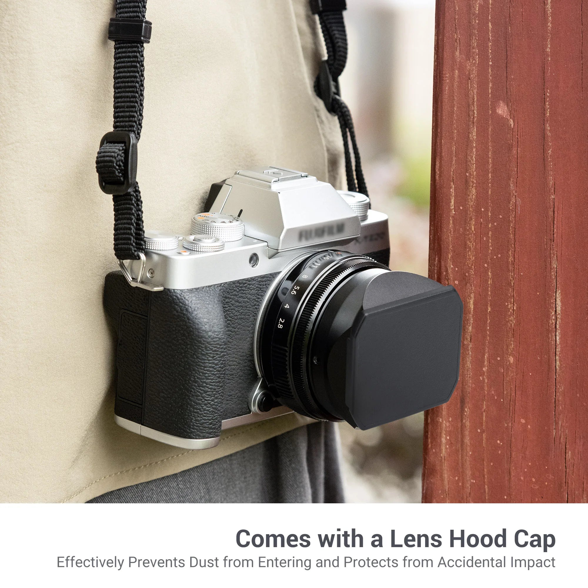 LH-XF27 Metal Lens Hood for Fujifilm XF 27mm F2.8 R WR & Fujifilm XF 27mm f/2.8 Lens for Fuji XT5 XT4 XT3 XT30 XH2S XE4 XS10