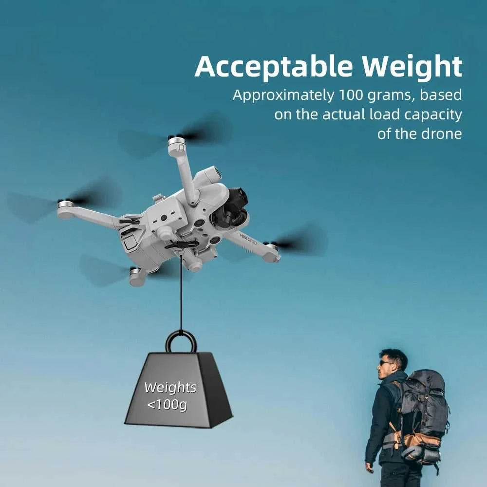 BRDRC Control Range 500M Airdrop System For DJI Mini 3/3 Pro Drone Fishing Bait Wedding Gift Delivery Thrower Drone Accessories The jack market .AU The jack market .AU Drones $ 82 14:200006151#Airdrop System