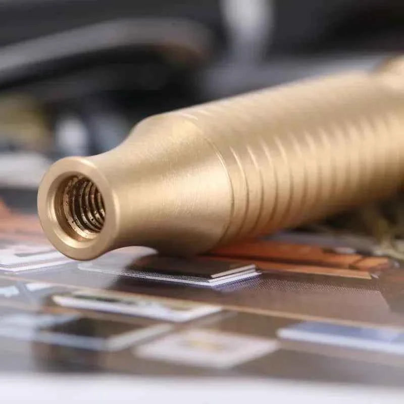 YAQI Solid Brass 88mm Safety Razor Handle for Men - Precision Crafted, Effortless Shaving Experience