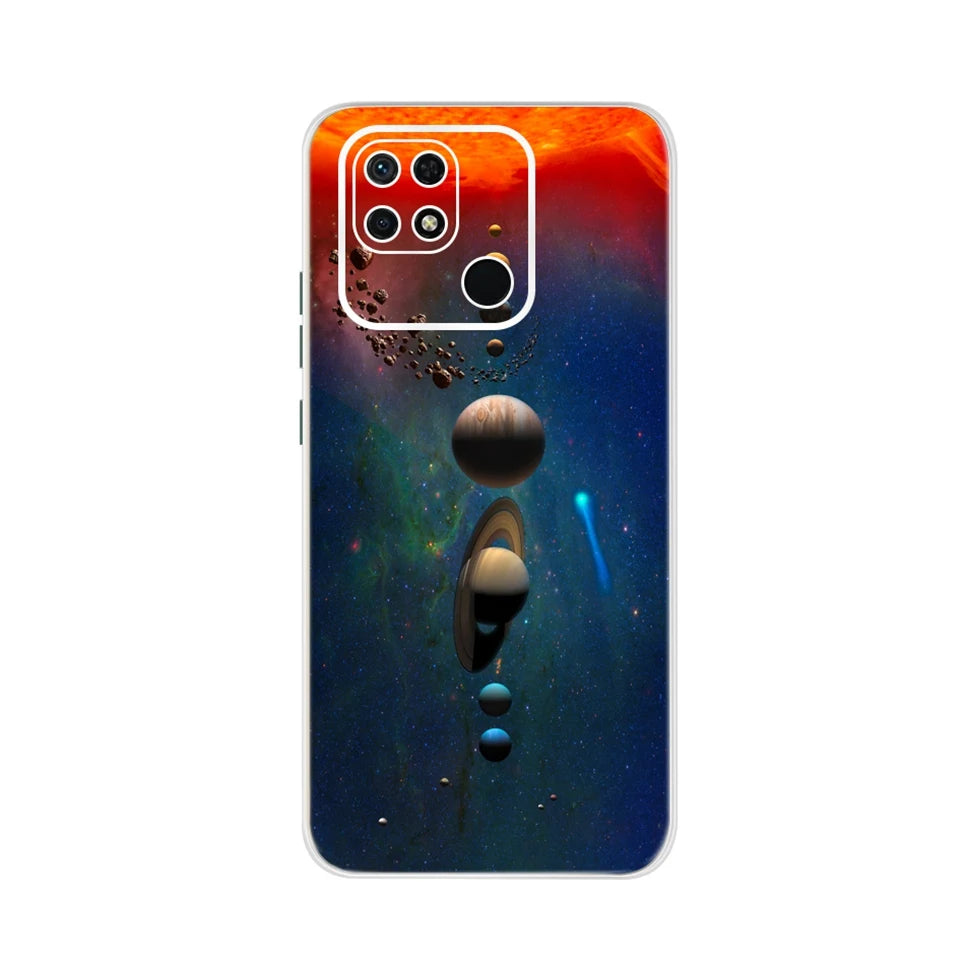 For Cover Redmi 10 Case Silicon Back Cover Phone Case For Xiaomi Redmi 10 2022 Soft coque TPU Redmi 10a 10c Clear bumper etui