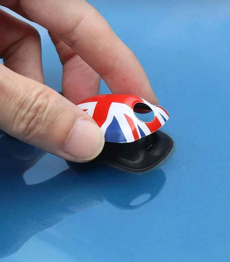 Union Jack Car Wiper Water Spray Nozzle Cover For MINI Cooper S One Countryman Clubman F54 F55 F57 F56 F60 2015-2022 Accessories