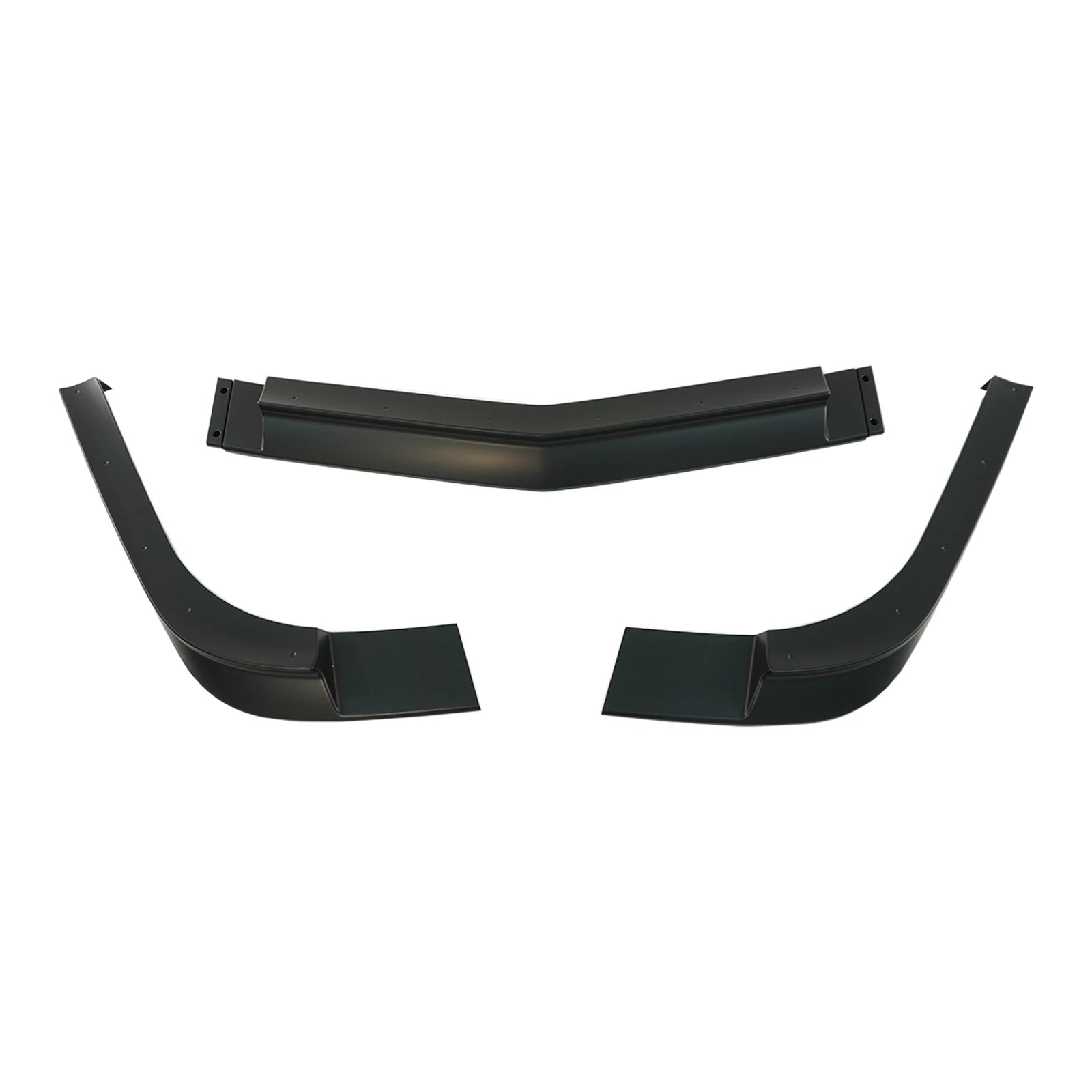 For Chevrolet Corvette C5 1997-2004 3PCS Front Bumper Lip Splitter Body Kit Glossy Black Carbon Fiber Style Car Accessories