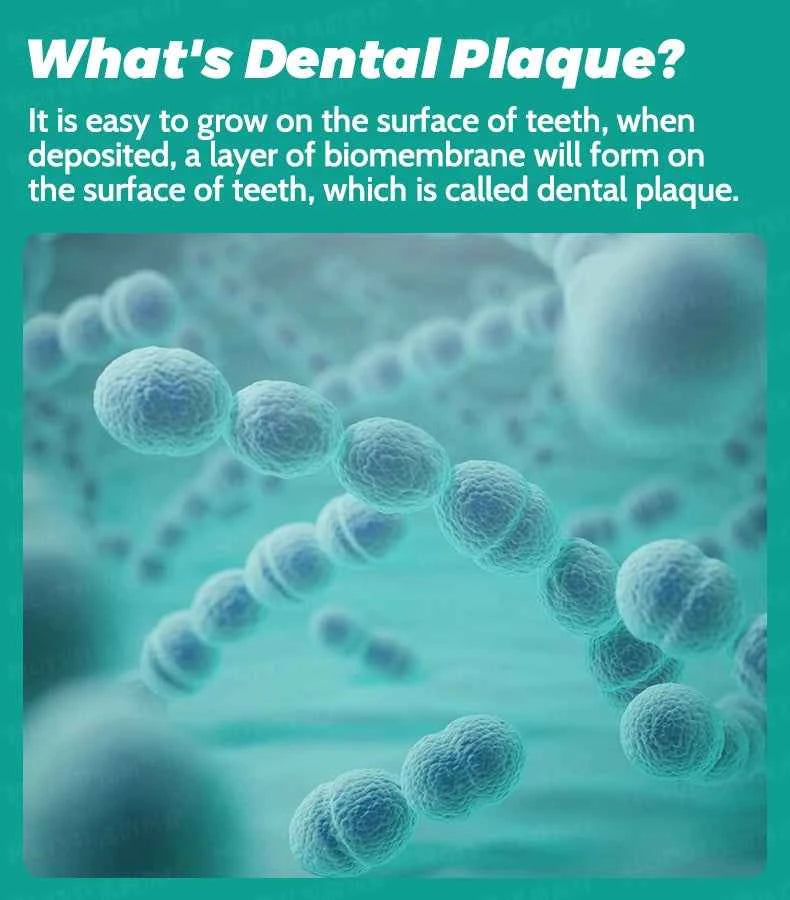 BrightSmile Plaque Detector - Portable Tool for Effortless Home Oral Hygiene for Adults & Kids