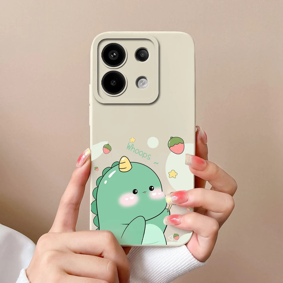 Xiaomi Poco X6 Pro Anime Silicone Case - Full Protection & Shockproof Design for Ultimate Style & Durability
