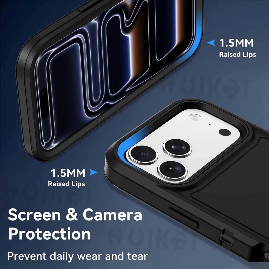 Ultimate Protection Silicone Case for iPhone 17 Pro Max | Heavy-Duty Shock Absorption, Full Body Defense
