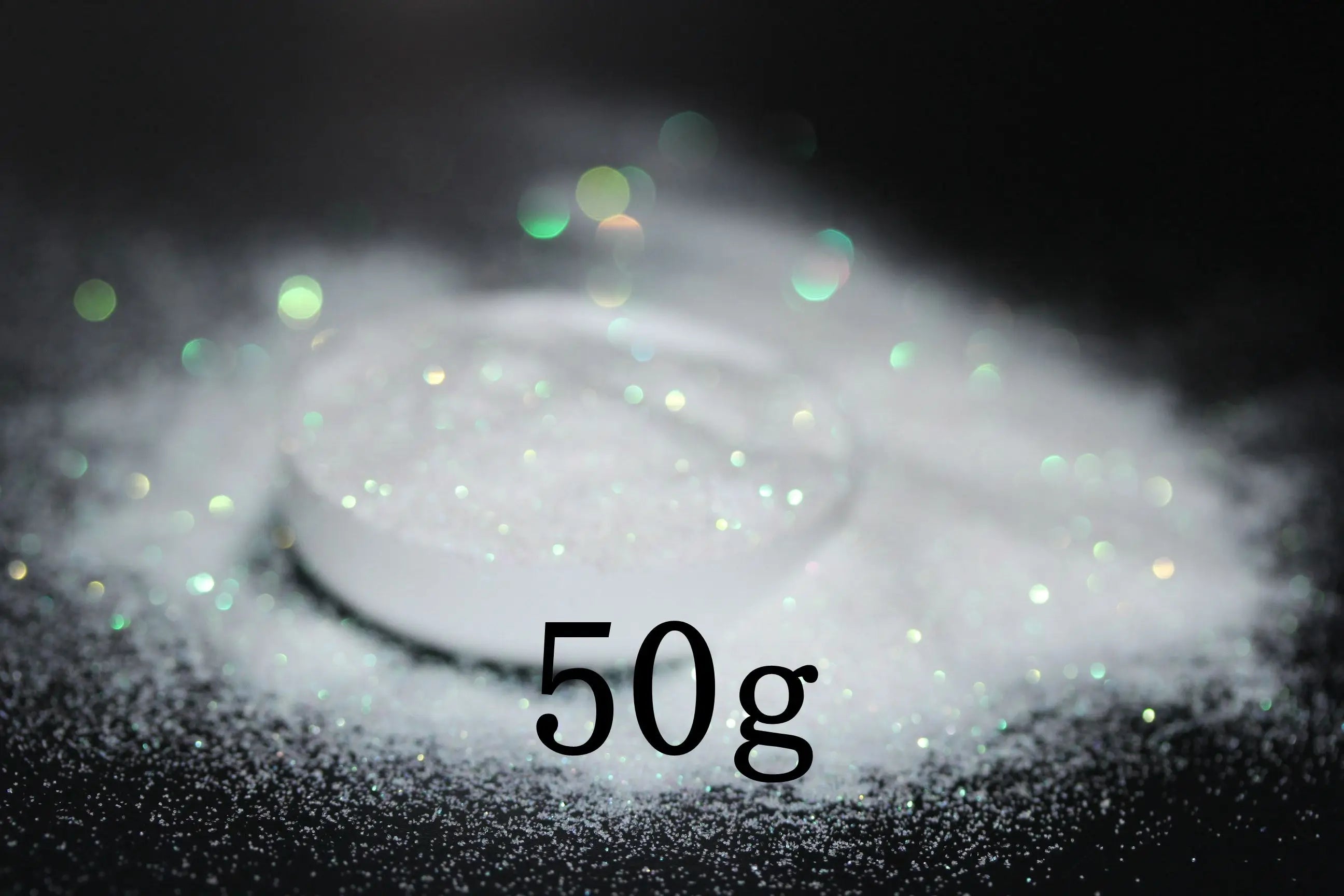 0.1mm Extra Fine Holographic White Colorful Shinning Glitter Spangle Dust for DIY lipstick,Cosmetics,Nail Art Craft Decoration