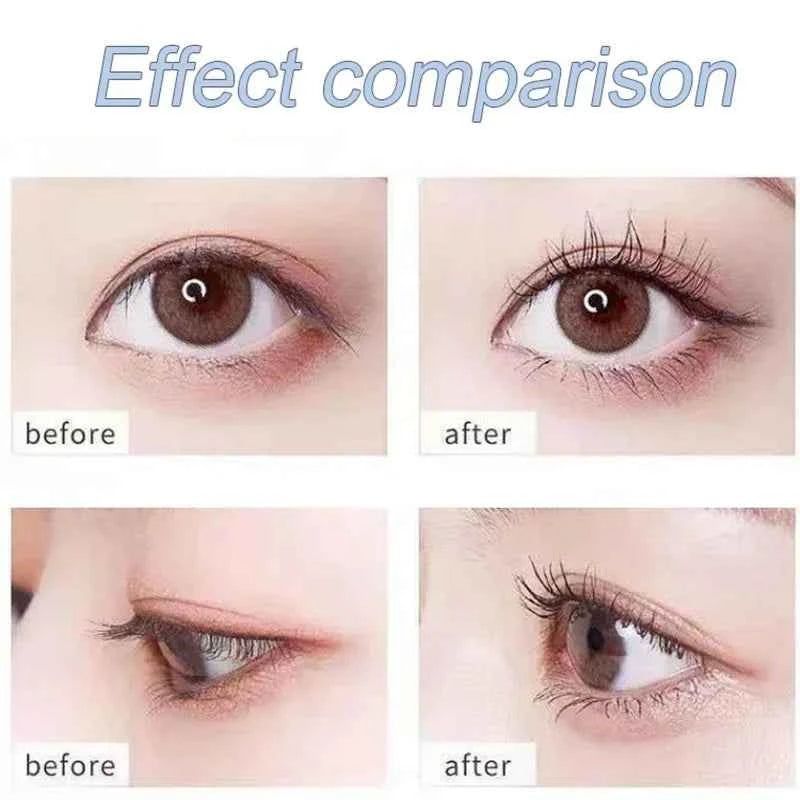 Ultra-fine Mascara Curl Thick Lengthening Eyelash Mascara Waterproof Non-smudge Brown Natural Curling Fine Brush Mascara Makeup