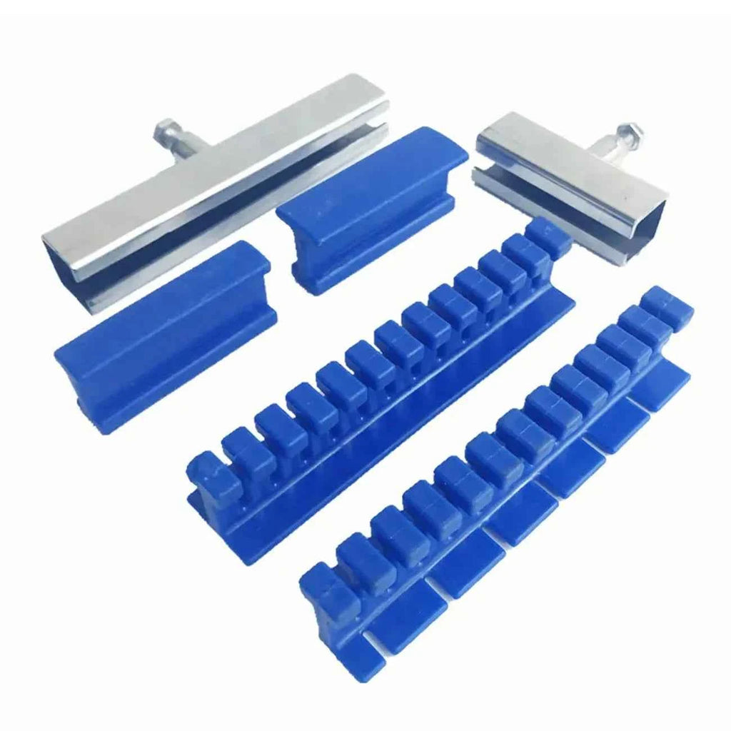 6Pcs Adhesive Blue Glue Tabs Car Paintless Dent Repair Removal Tool Auto Body Dent Removal Pulling Tabs Pull Tabs for Car