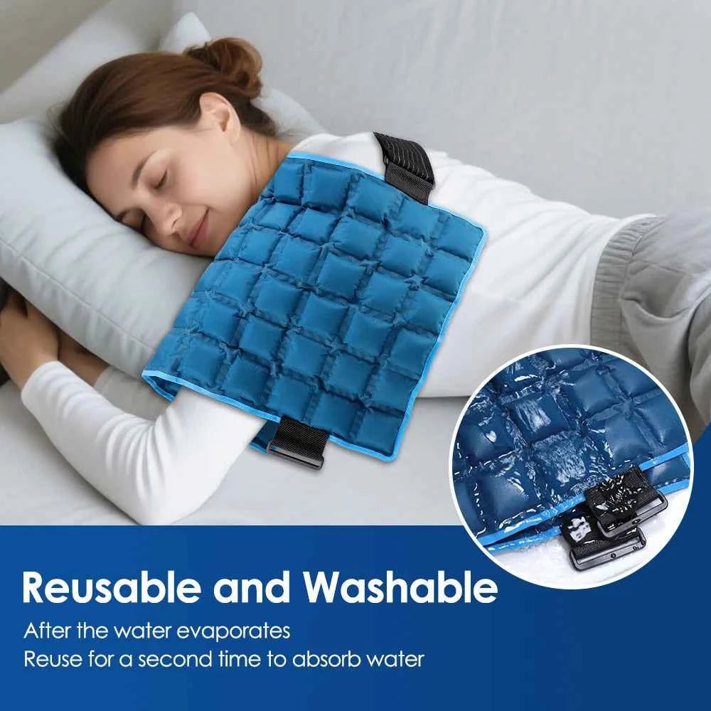 Cold/hot compress polymer Reusable Cold Ice Pack for Knee Compression Soft Injury Support Post-Operative Nursing Care Cooler