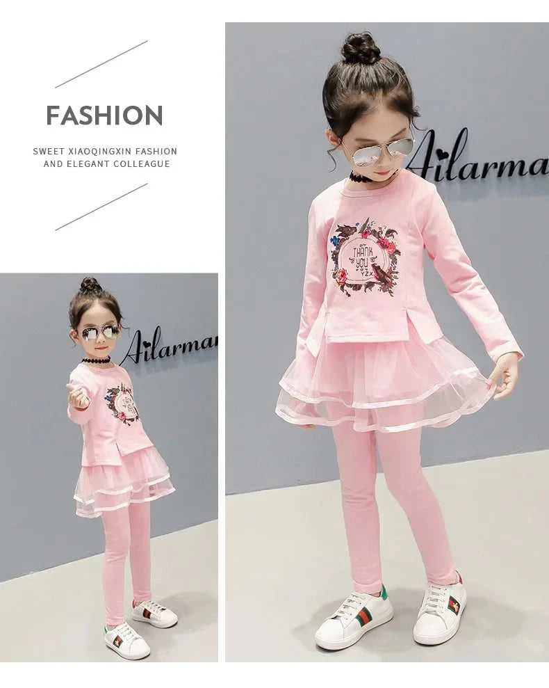 New Spring Girls Clothing Sets Cotton Cute Flower Long Sleeve Top + Pants Little Princess Suit For 3-10 Years Kids Birthday Gift The jack market .AU The jack market .AU Mum & Kids: Essential Products for Every Family $ 45 14:771#As the picture;200000463:200004207#5T(Size 130);200007763:201336100