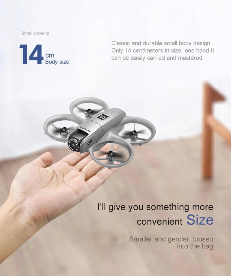 New D16 Mini Drone 8K HD Dual Camera GPS Positioning Profesional 180° Electric Adjustable Obstacle Avoidance Bushless UAV 2026