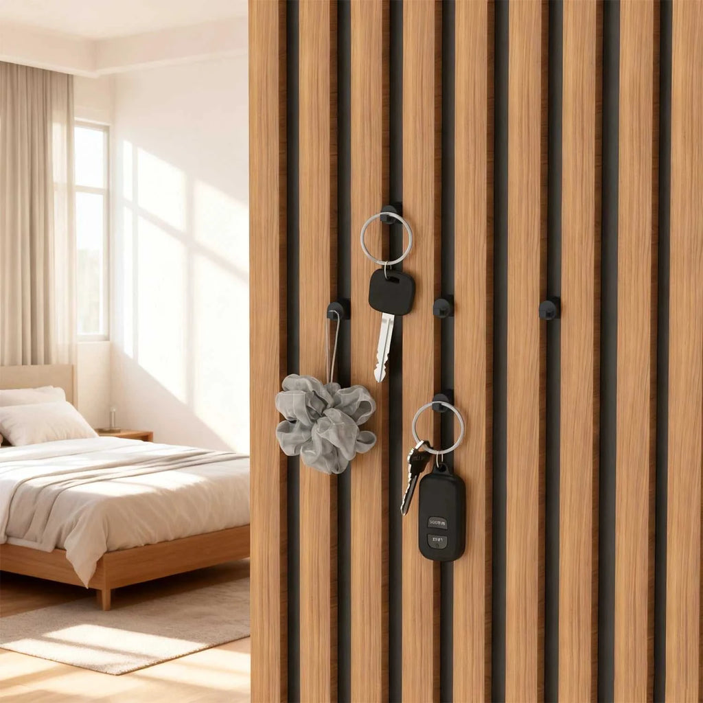 5-Pack 14mm Groove Acoustic Panel Hooks, No-Drill Design, Rust-Resistant and Practical Hooks, Suitable for Office/Meeting Room A The jack market .AU The jack market .AU Home $ 23 14:193;5:1216