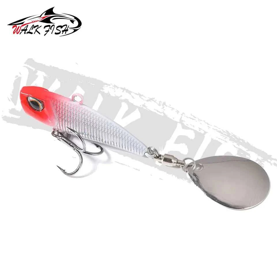 WALK FISH 7g 11g 15g 21g Spinner Bait Metal VIB Fishing Lure Rotating Tail Vibration Sequins Japan Wobbler Trolling Bait Pesca The jack market .AU The jack market .AU Fishing Gear $ 21 14:200503829#F 6;5:200661828#35mm 15g